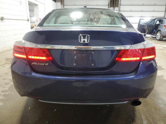 1HGCR2F87EA188353 - 2014 HONDA ACCORD EXL BLUE photo 6