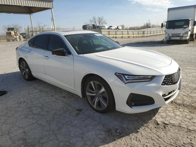 19UUB6F66MA003108 - 2021 ACURA TLX ADVANCE WHITE photo 4