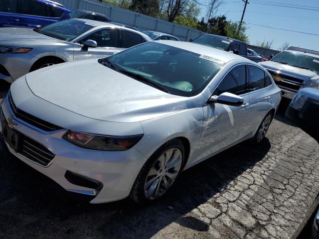 1G1ZE5ST9HF261190 - 2017 CHEVROLET MALIBU LT WHITE photo 1