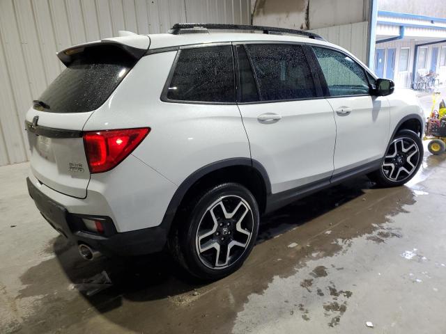 5FNYF8H05NB004199 - 2022 HONDA PASSPORT ELITE WHITE photo 3