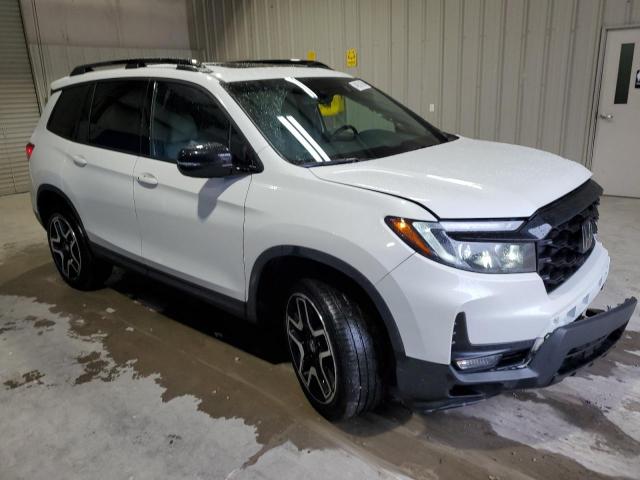 5FNYF8H05NB004199 - 2022 HONDA PASSPORT ELITE WHITE photo 4