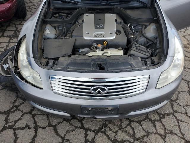 JNKBV61F37M823684 - 2007 INFINITI G35 SILVER photo 11