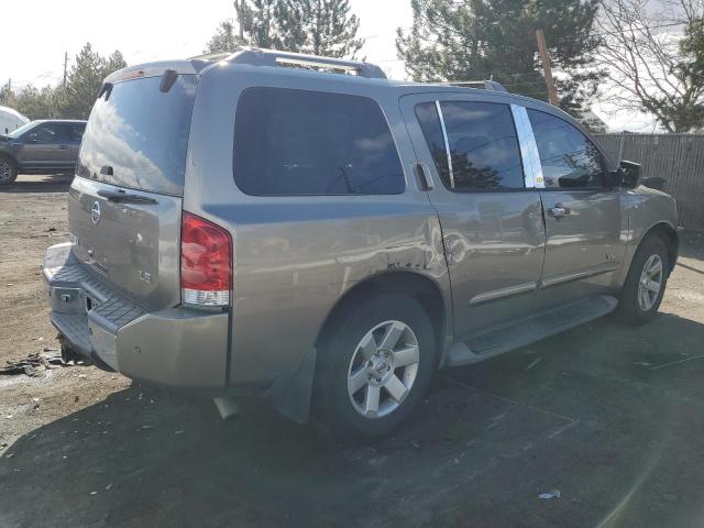 5N1AA08B46N743601 - 2006 NISSAN ARMADA SE GOLD photo 3