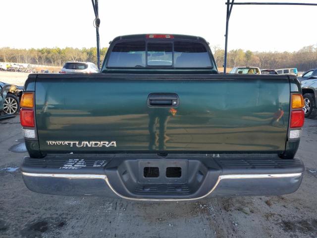 5TBRN34152S261047 - 2002 TOYOTA TUNDRA ACCESS CAB SR5 GREEN photo 6