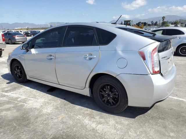 JTDKN3DU3C1552731 - 2012 TOYOTA PRIUS SILVER photo 2