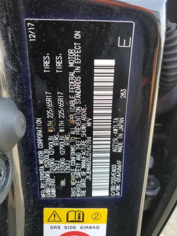 JTJBARBZ0J2162784 - 2018 LEXUS NX 300 BASE გრაფიტი ფოტო 13