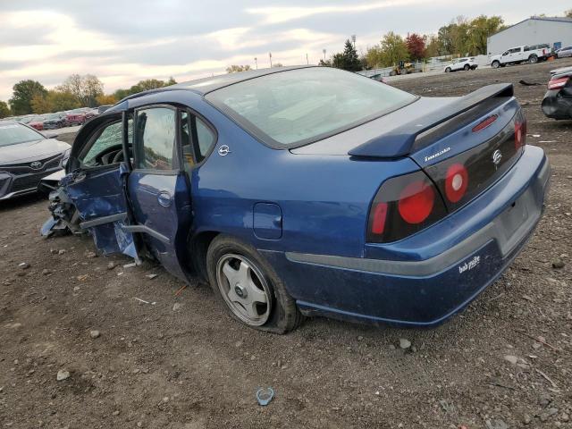 2G1WF52E049334399 - 2004 CHEVROLET IMPALA BLUE photo 2