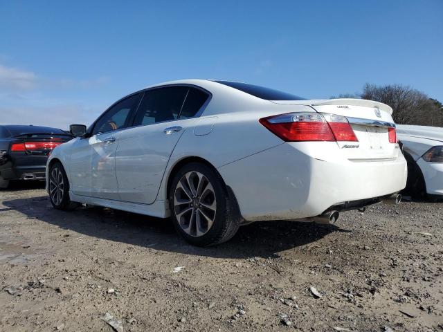 1HGCR2F54FA234714 - 2015 HONDA ACCORD SPORT WHITE photo 2