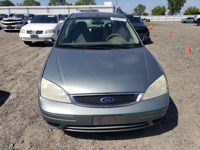 1FAFP34N75W159833 - 2005 FORD FOCUS ZX4 GREEN photo 5