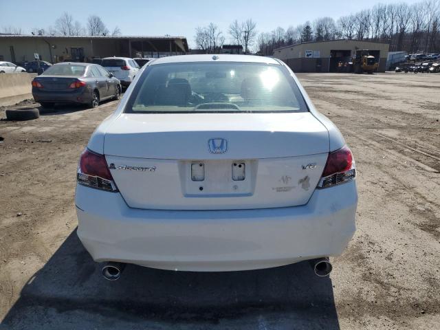 1HGCP36838A085673 - 2008 HONDA ACCORD EXL WHITE photo 6