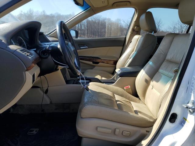 1HGCP36838A085673 - 2008 HONDA ACCORD EXL WHITE photo 7