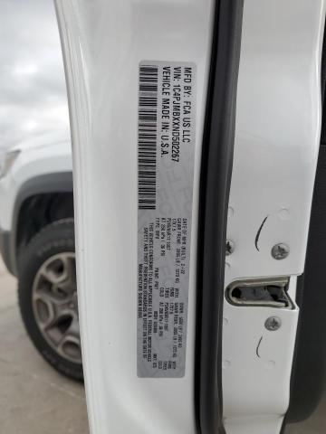 1C4PJMBXXND502267 - 2022 JEEP CHEROKEE TRAILHAWK WHITE photo 13