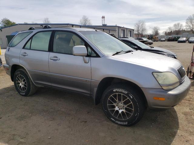 JTJHF10U830310621 - 2003 LEXUS RX 300 SILVER photo 4