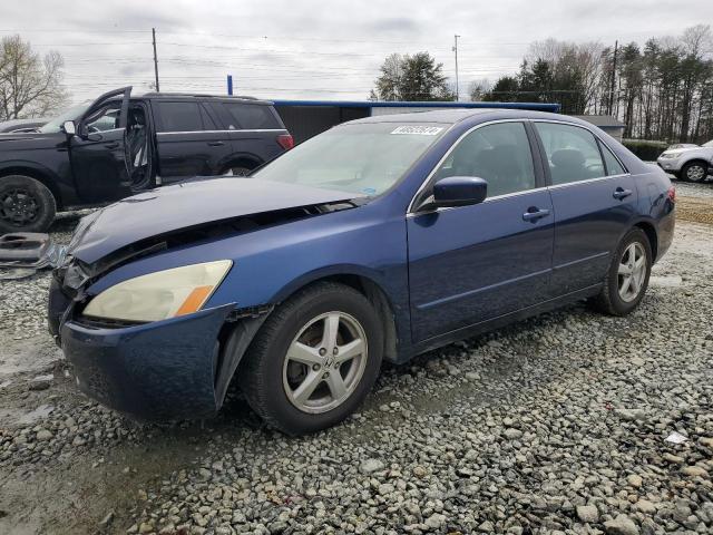 1HGCM568X5A040620 - 2005 HONDA ACCORD EX BLUE photo 1