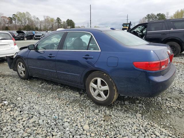 1HGCM568X5A040620 - 2005 HONDA ACCORD EX BLUE photo 2