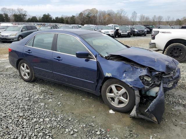 1HGCM568X5A040620 - 2005 HONDA ACCORD EX BLUE photo 4