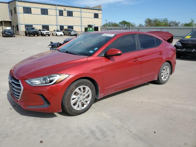 5NPD74LF4HH162328 - 2017 HYUNDAI ELANTRA SE RED photo 1