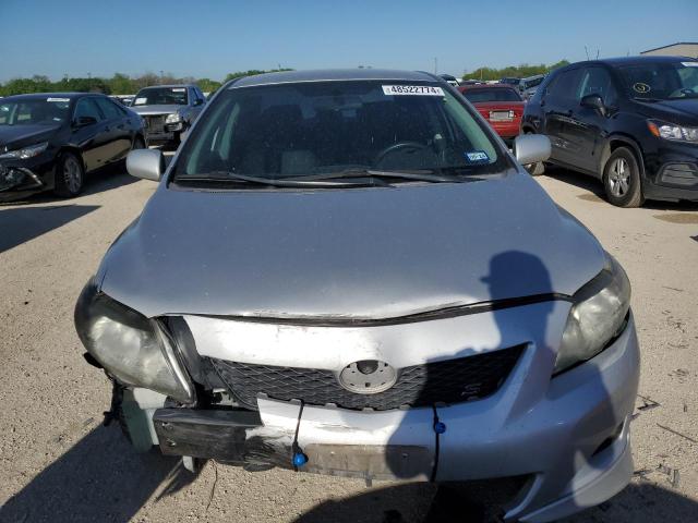 2T1BU40E89C067870 - 2009 TOYOTA COROLLA BASE SILVER photo 5