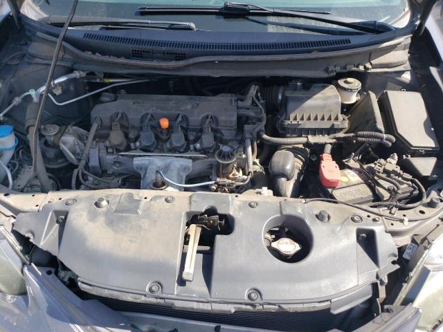 2HGFB2F90FH520808 - 2015 HONDA CIVIC EXL ნაცრისფერი ფოტო 11