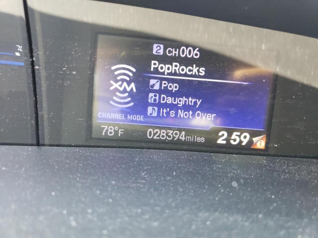 2HGFB2F90FH520808 - 2015 HONDA CIVIC EXL ნაცრისფერი ფოტო 9