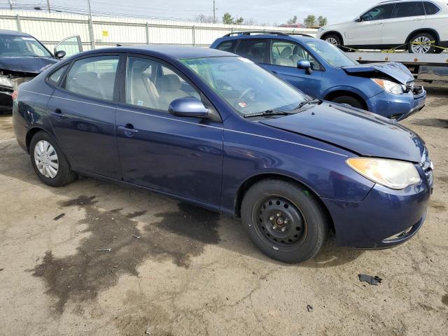 KMHDU4ADXAU156910 - 2010 HYUNDAI ELANTRA BLUE BLUE photo 4