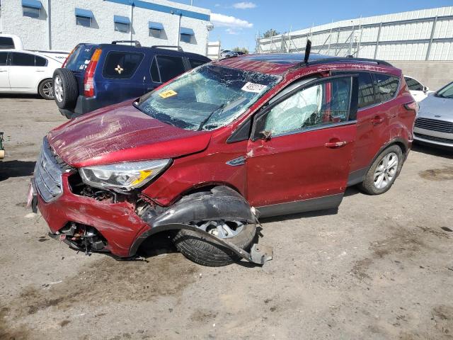 1FMCU0GD4HUD63251 - 2017 FORD ESCAPE SE BURGUNDY photo 1