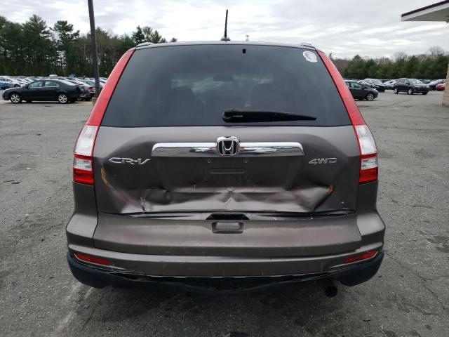 5J6RE4H7XAL066552 - 2010 HONDA CR-V EXL GRAY photo 6