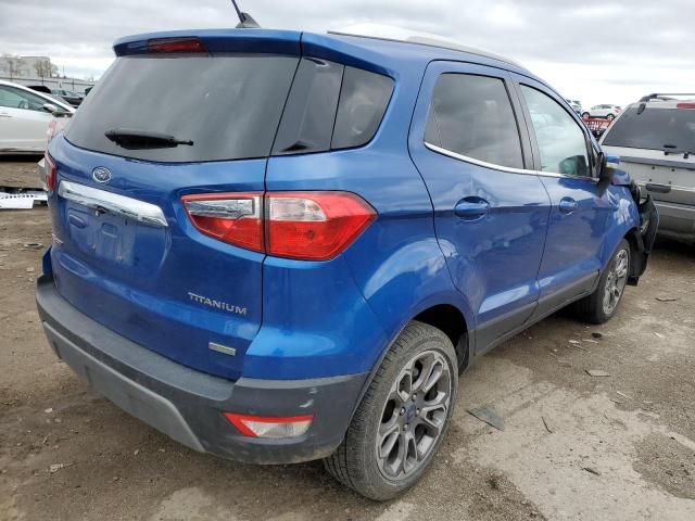 MAJ3P1VE1JC202791 - 2018 FORD ECOSPORT TITANIUM BLUE photo 3