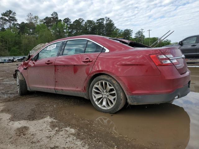 1FAHP2F98GG146346 - 2016 FORD TAURUS LIMITED RED photo 2