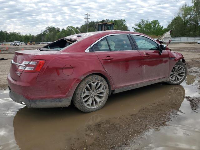 1FAHP2F98GG146346 - 2016 FORD TAURUS LIMITED RED photo 3