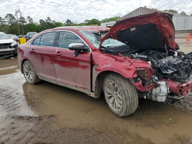 1FAHP2F98GG146346 - 2016 FORD TAURUS LIMITED RED photo 4