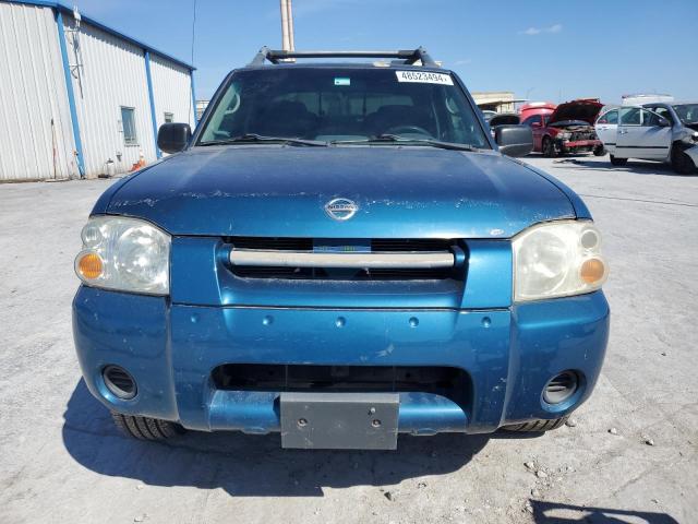 1N6ED29X24C449686 - 2004 NISSAN FRONTIER CREW CAB XE V6 BLUE photo 5