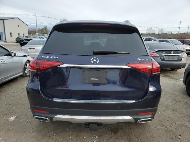 4JGFB5KB3NA642063 - 2022 MERCEDES-BENZ GLE 450 4MATIC BLUE photo 6