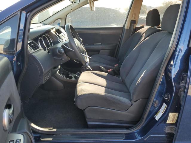 3N1BC11E38L445284 - 2008 NISSAN VERSA S BLUE photo 7