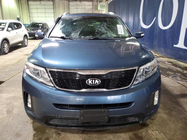 5XYKTCA68FG573087 - 2015 KIA SORENTO LX BLUE photo 5