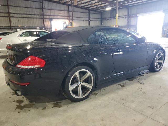 WBAEB53548CX62727 - 2008 BMW 650 I BLACK photo 3