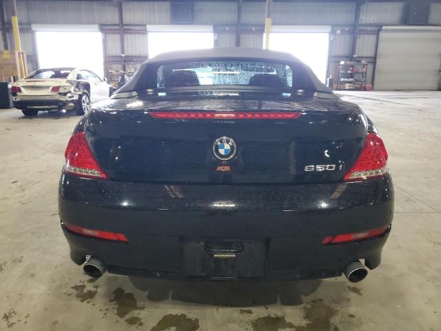 WBAEB53548CX62727 - 2008 BMW 650 I BLACK photo 6