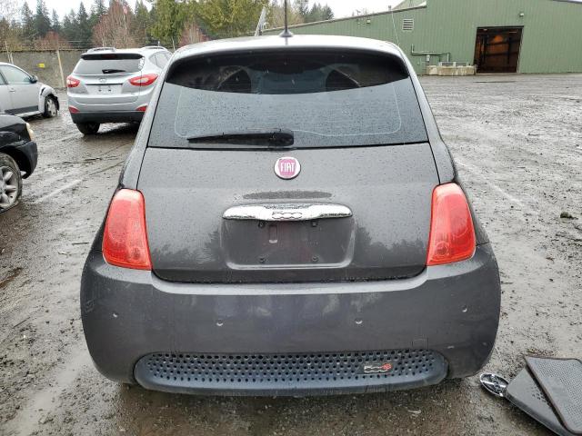 3C3CFFGEXFT726027 - 2015 FIAT 500 ELECTRIC GRAY photo 6