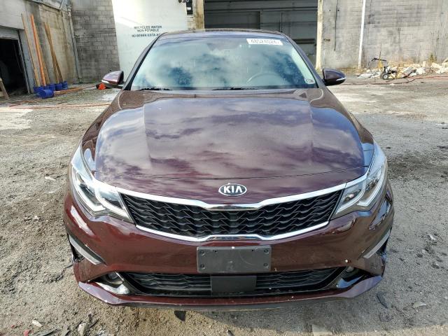 5XXGU4L11LG407956 - 2020 KIA OPTIMA EX BURGUNDY photo 5