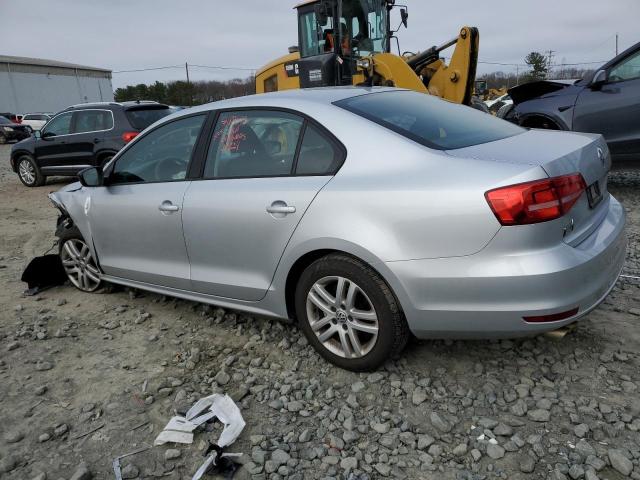 3VW2K7AJ0FM352548 - 2015 VOLKSWAGEN JETTA BASE SILVER photo 2