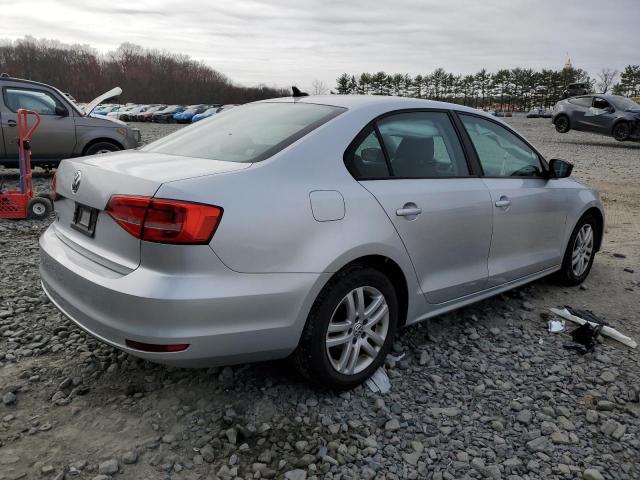 3VW2K7AJ0FM352548 - 2015 VOLKSWAGEN JETTA BASE SILVER photo 3