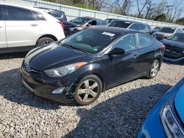 5NPDH4AE4DH189224 - 2013 HYUNDAI ELANTRA GLS BLACK photo 1