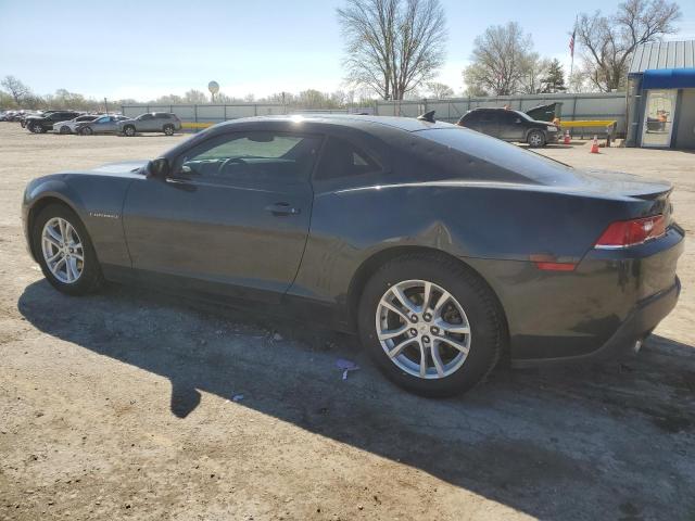 2G1FB1E33F9111520 - 2015 CHEVROLET CAMARO LS GRAY photo 2