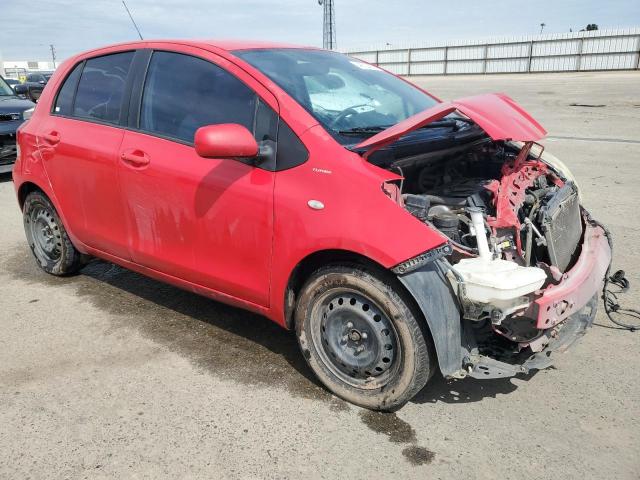 JTDKT903695261471 - 2009 TOYOTA YARIS RED photo 4