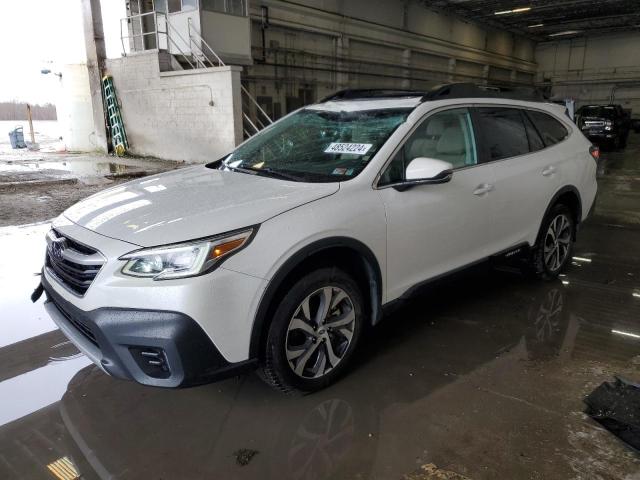 4S4BTANC9M3208791 - 2021 SUBARU OUTBACK LIMITED WHITE photo 1