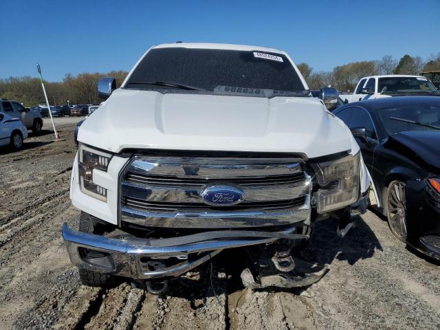 1FTEW1EF5FFB10152 - 2015 FORD F150 SUPERCREW WHITE photo 5