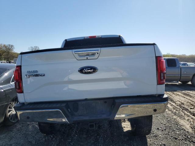 1FTEW1EF5FFB10152 - 2015 FORD F150 SUPERCREW WHITE photo 6