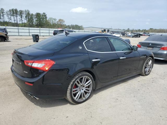 ZAM57RSA3G1184409 - 2016 MASERATI GHIBLI S BLACK photo 3