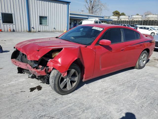 2C3CDXBG3DH623008 - 2013 DODGE CHARGER SE RED photo 1