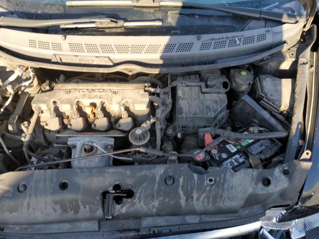 2HGFA169X8H305288 - 2008 HONDA CIVIC EXL შავი ფოტო 11